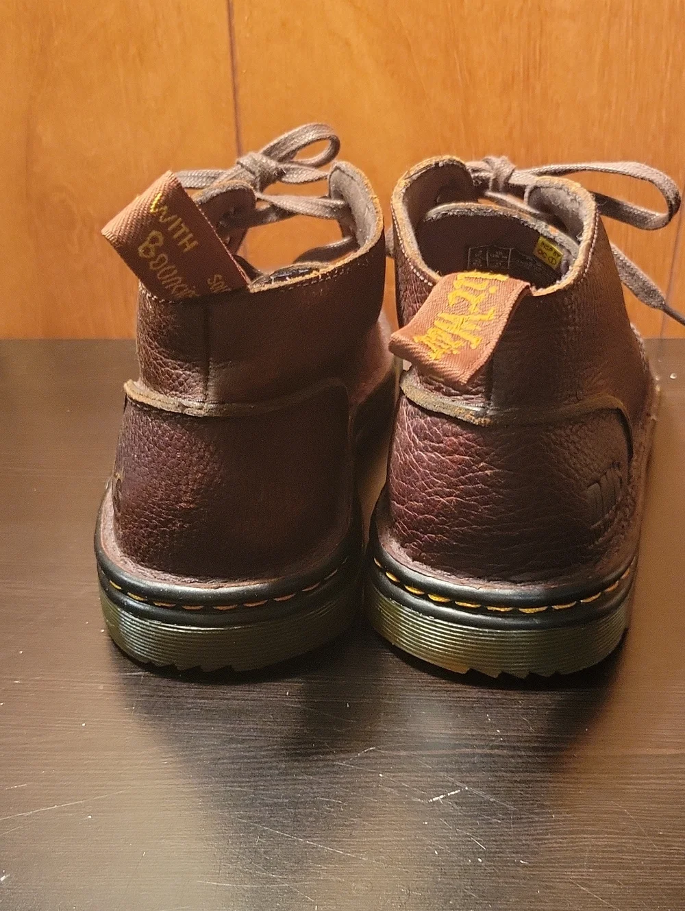 Dr. Martens Brown Leather Sussex Chukka Boots
